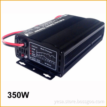 Smart 8 Stages 24V 10A Intelligent Lead Acid AGM GEL Multi Charger